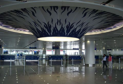 天津滨海国际机场内景